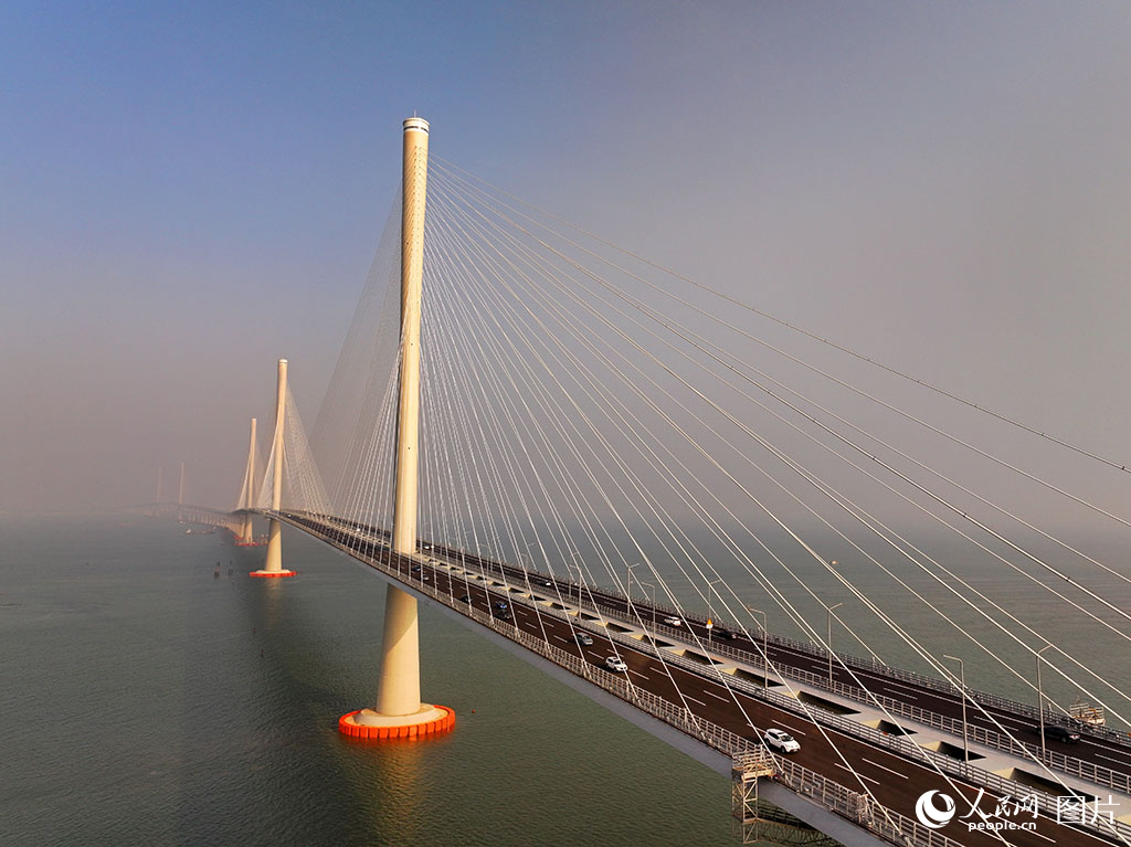 粵港澳大灣區(qū)又添大通道 黃茅海跨海通道通車【2】