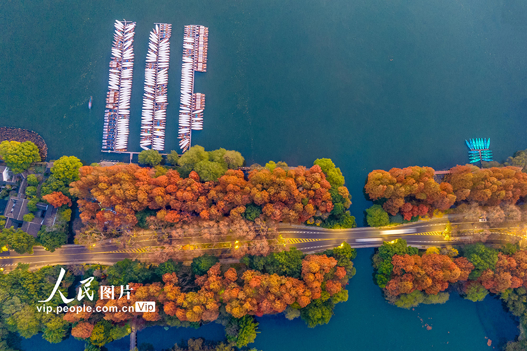 浙江杭州：西湖楊公堤美景如畫【2】