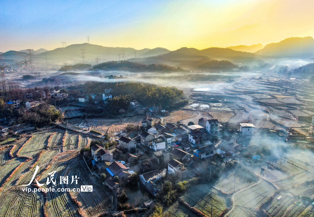 安徽蕪湖：和美鄉(xiāng)村冬景如畫【2】