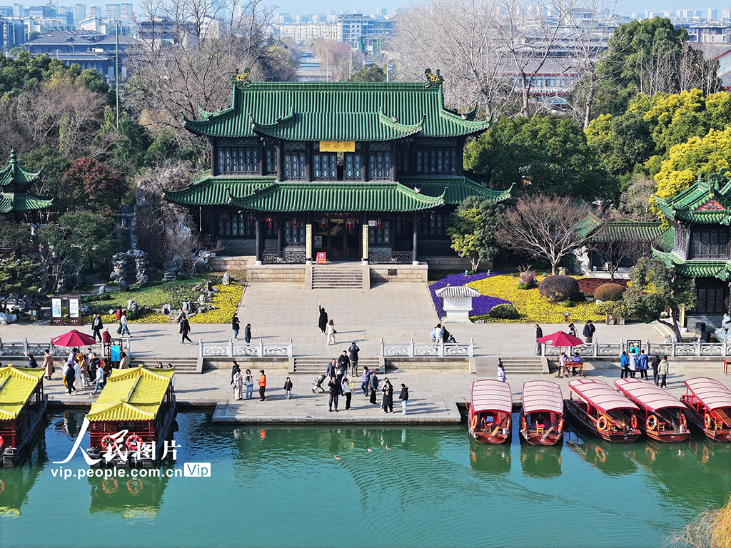 江蘇揚(yáng)州：瘦西湖冬景如畫(huà)【5】