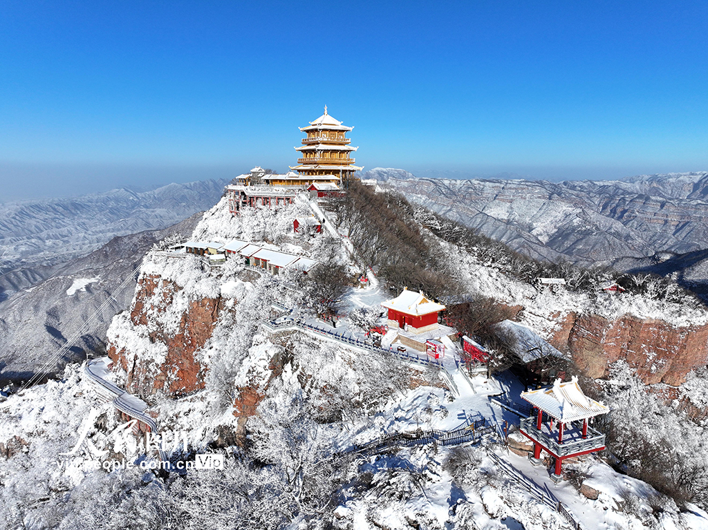 河南濟(jì)源：王屋山雪景如畫(huà)【6】