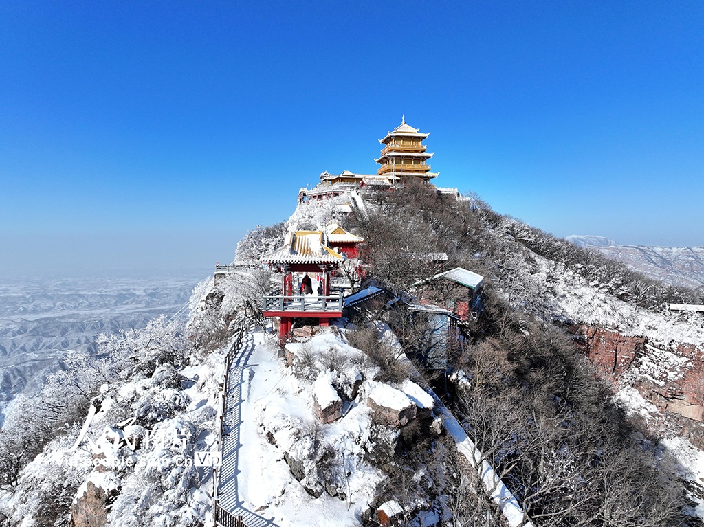 河南濟(jì)源：王屋山雪景如畫【2】