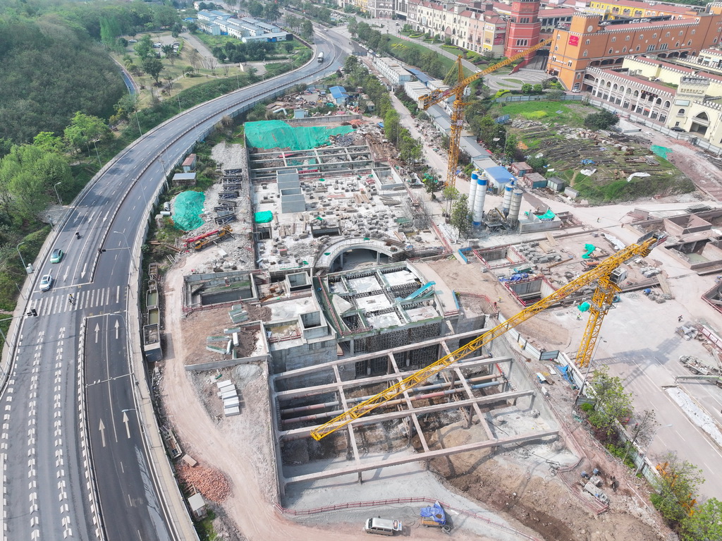 重慶首條全自動駕駛軌道交通項目建設(shè)穩(wěn)步推進(jìn)