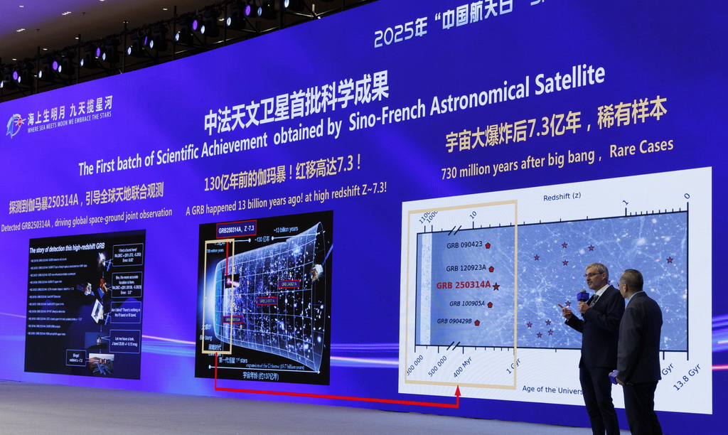 中法天文衛(wèi)星探測到超過100例伽馬暴