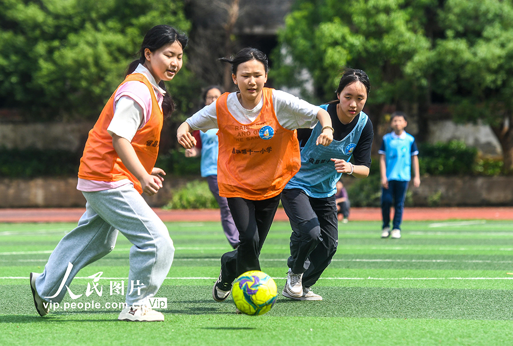 湖南道縣：多彩課間 活力校園【3】