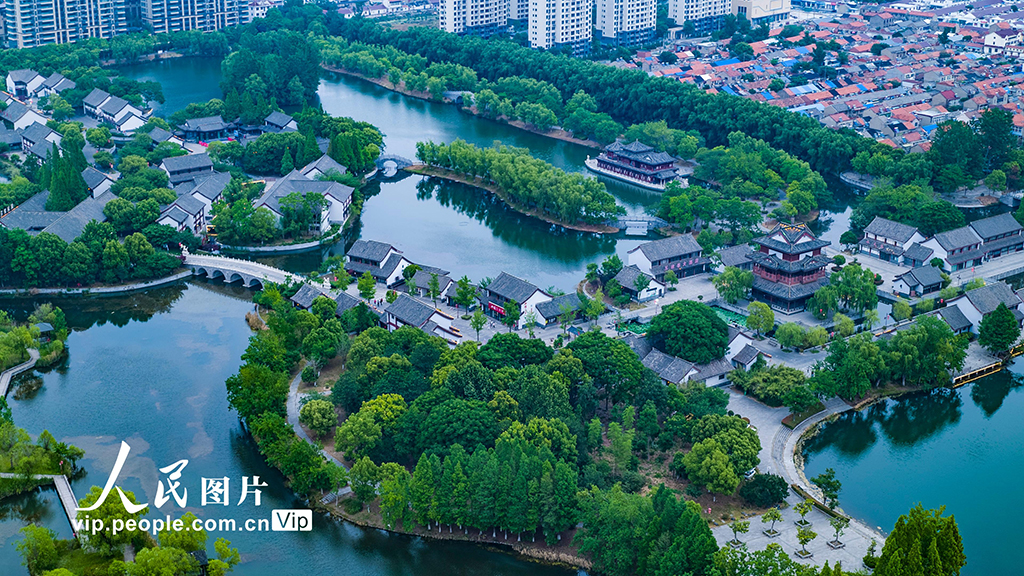 江蘇淮安：洪澤湖初夏景色美【2】