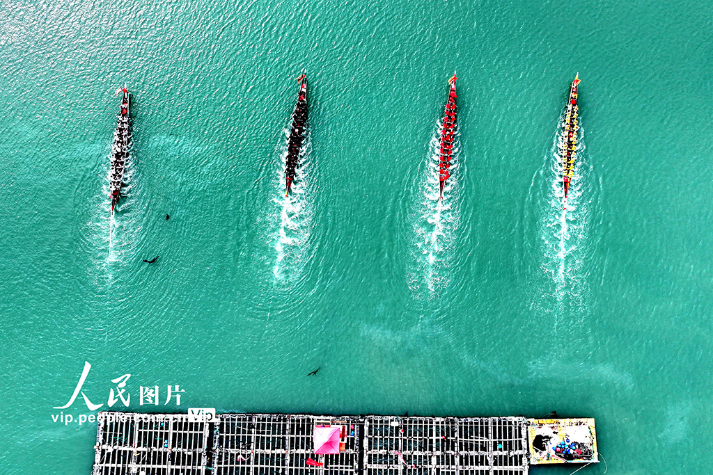 福建連江：海上賽龍舟【2】