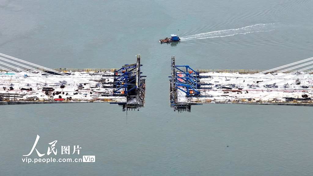 福建霞浦：東吾洋特大橋建設(shè)有序推進【6】