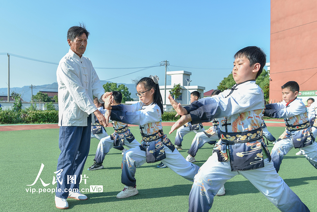 安徽銅陵：武術(shù)進(jìn)校園 非遺共傳承【5】