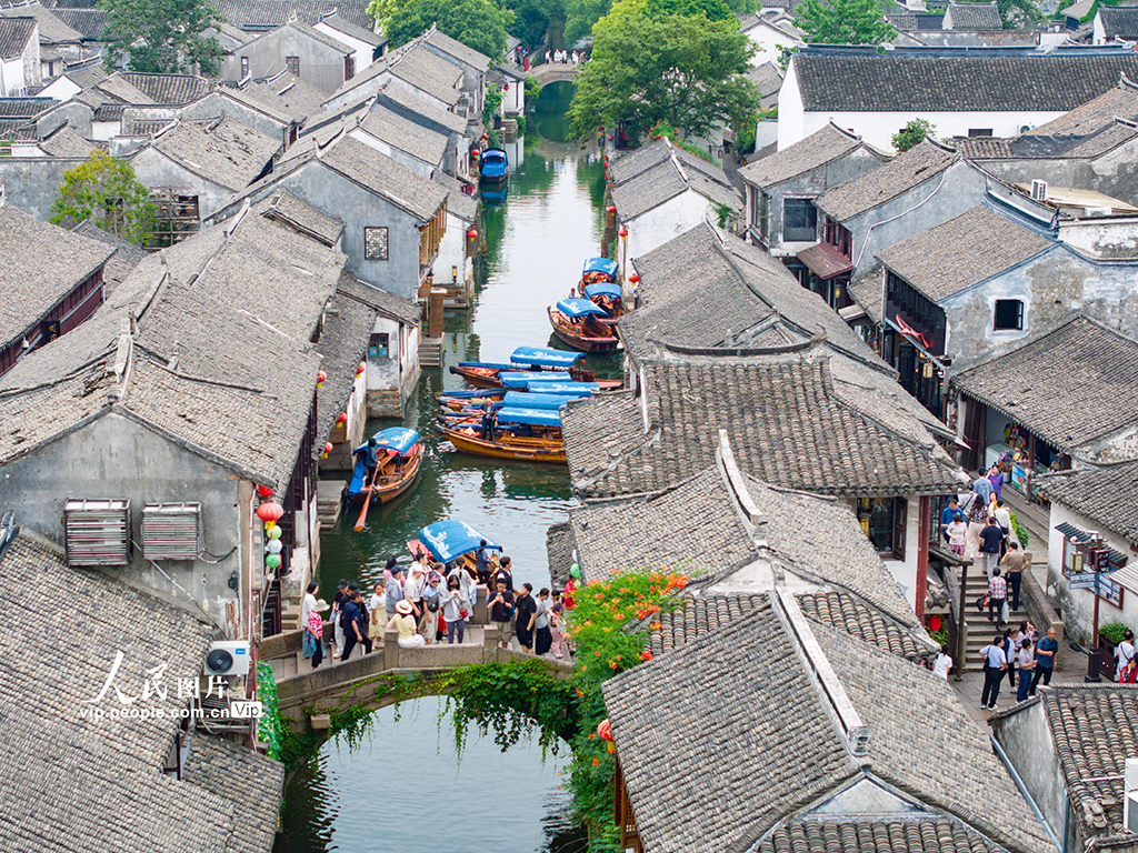 江蘇昆山：周莊古鎮(zhèn)旅游人氣旺【2】